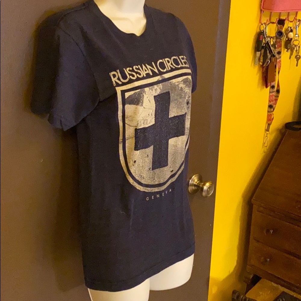 Vintage RUSSIAN CIRCLES GENEVA 2009 shirt S/M - Picture 3 of 5